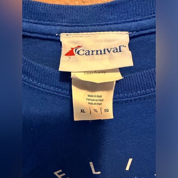 Carnival cruise shirt - Picture 4 of 6